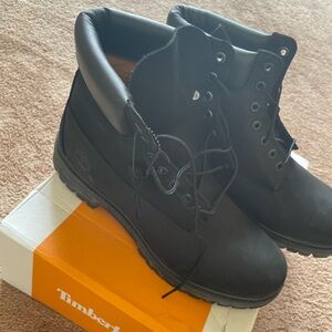 Men Black Timberland Boots